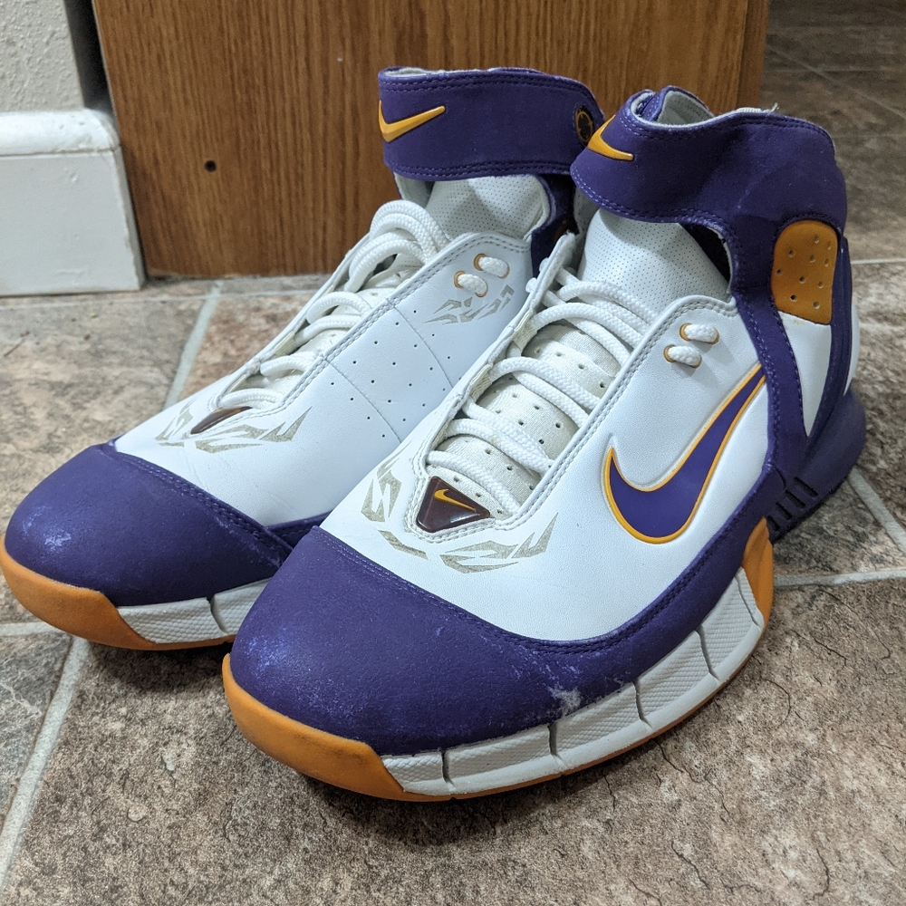 Nike Kobe Huarache 2K5 Lakers size 12